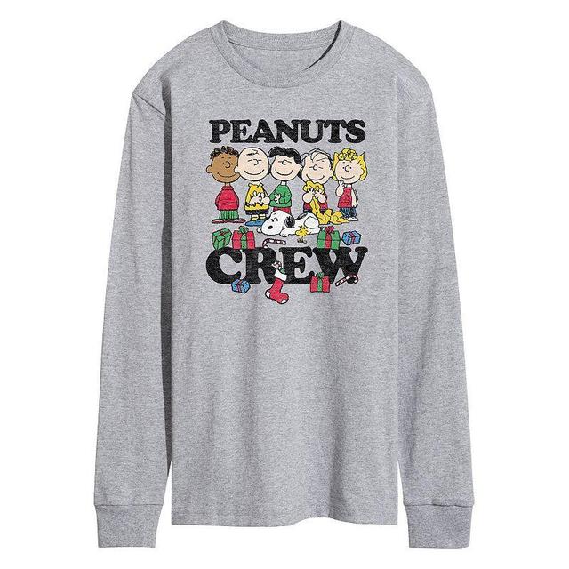 Mens Peanuts Crew Long Sleeve Tee Product Image