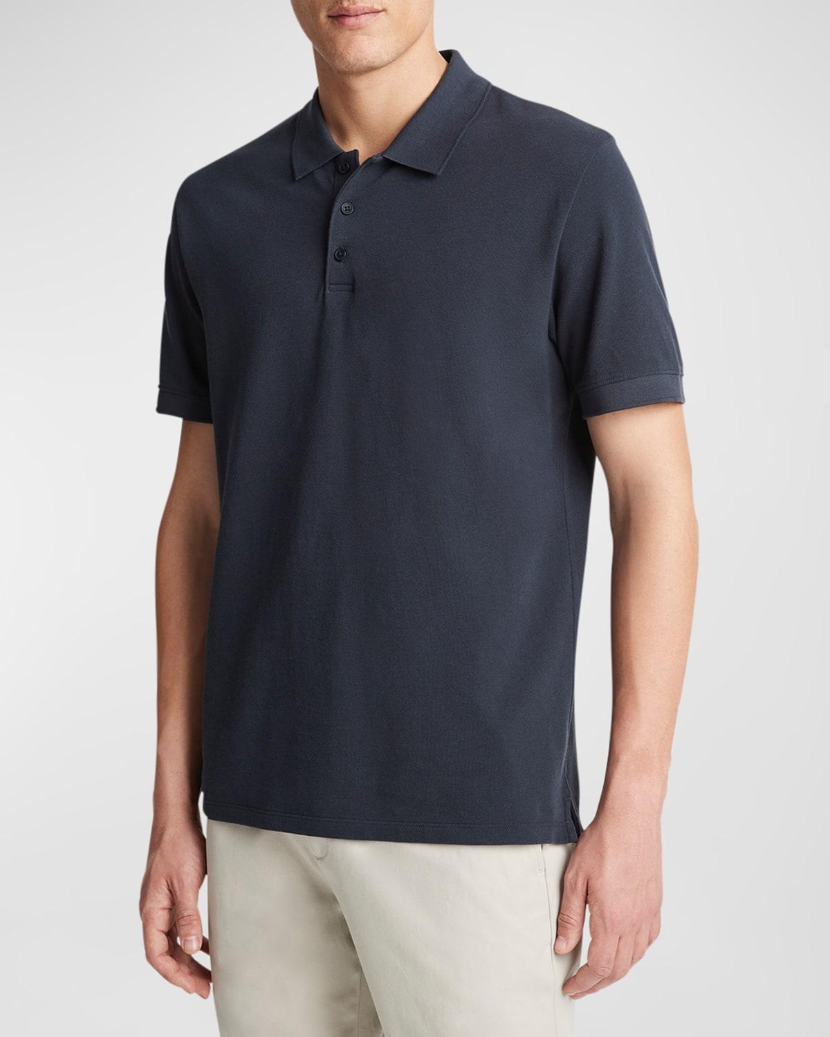 Vince Cotton Piqu Polo Product Image