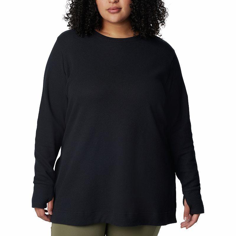 Columbia Womens Holly Hideaway Waffle Tunic - Plus Size- product image