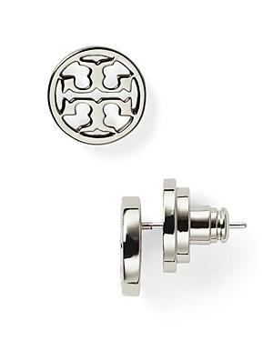 Tory Burch Logo Stud Earrings Product Image