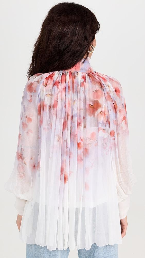 Zimmermann Crush Smock Blouse | Shopbop Product Image