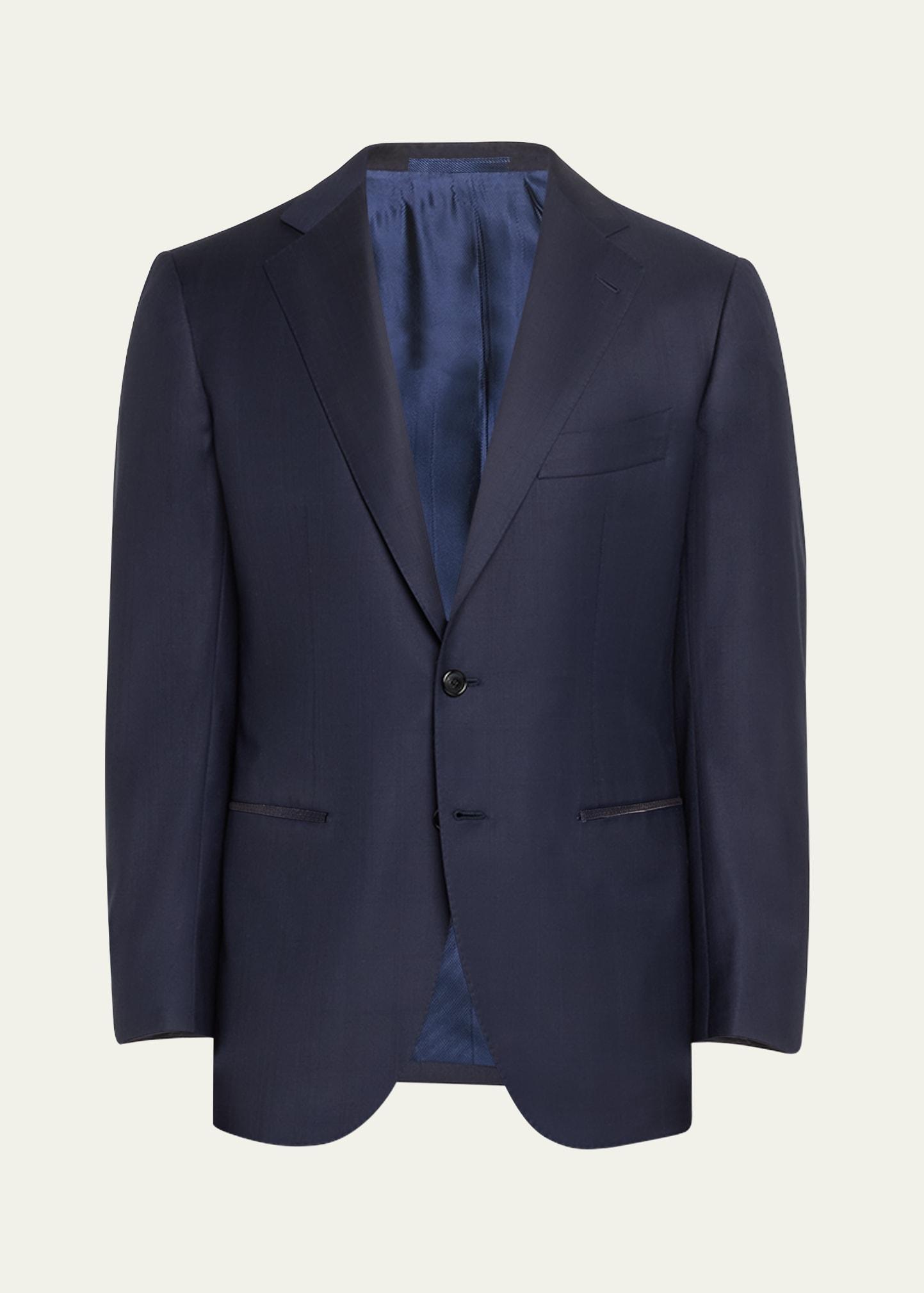 Mens Tonal Wool Suit Product Image