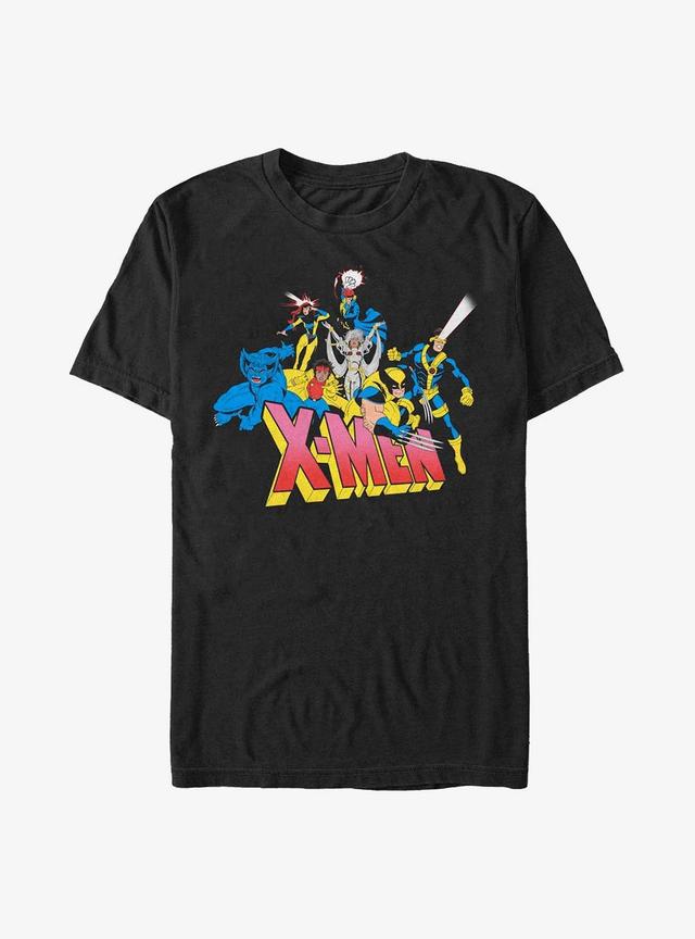 Marvel X-Men Classic Group T-Shirt Product Image