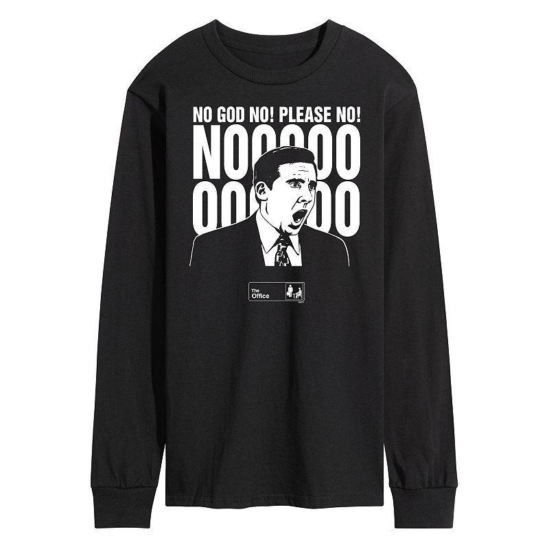 Mens The Office No God Please No Tee Product Image