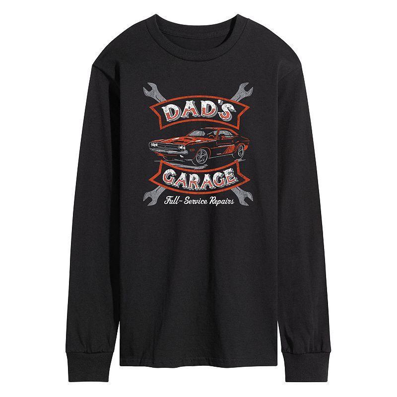 Mens Dads Garage Long Sleeve Tee Product Image