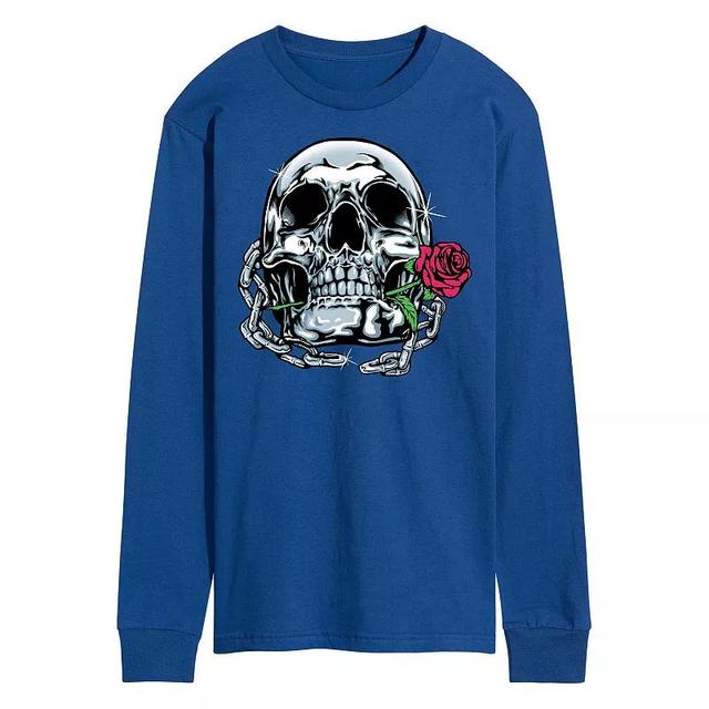 Mens Shiny Skull Tee Product Image