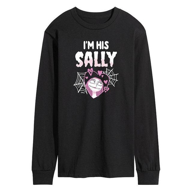 Disneys Nightmare At Christmas Mens Im His Sally Long Sleeve Graphic Tee Product Image