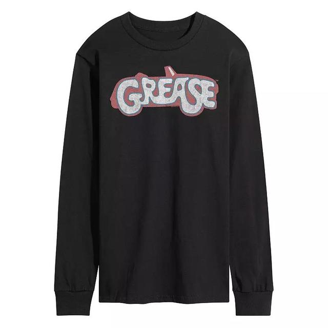 Mens Grease Logo Long Sleeve Tee Product Image