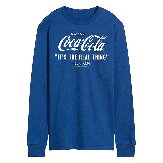 Mens Coca-Cola Its The Real Thing Graphic Tee Product Image