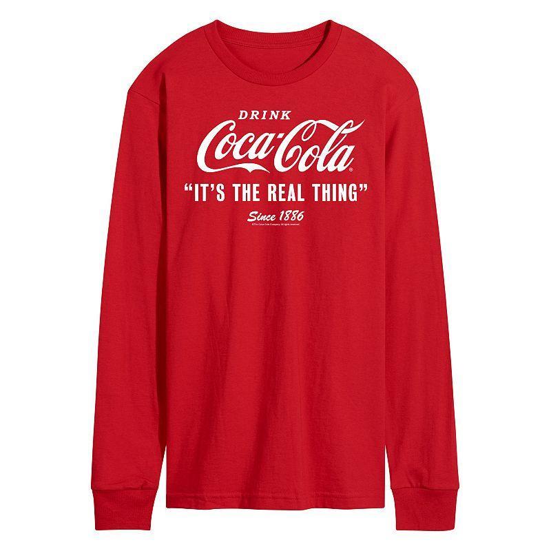 Mens Coca-Cola Its The Real Thing Graphic Tee Product Image