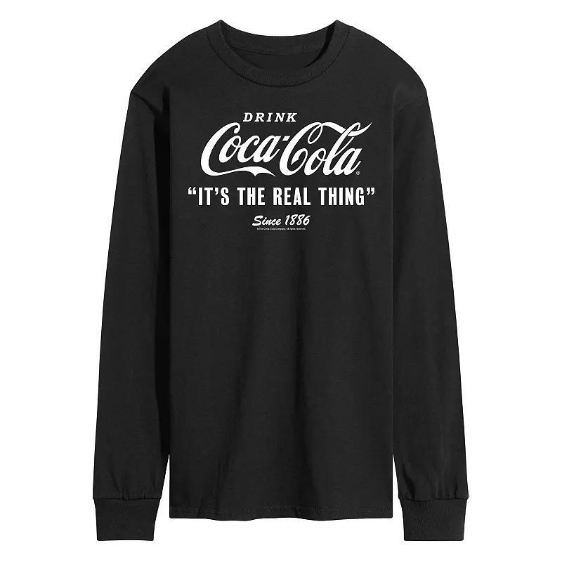 Mens Coca-Cola Its The Real Thing Graphic Tee Product Image