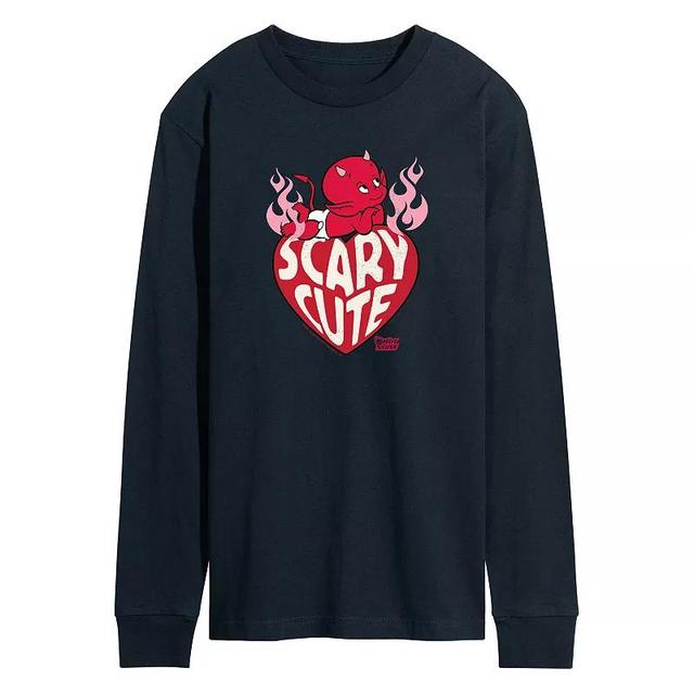 Mens Hot Stuff Little Devil Scary Cute Fleece Sweatshirt Product Image