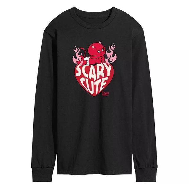 Mens Hot Stuff Little Devil Scary Cute Fleece Sweatshirt Product Image