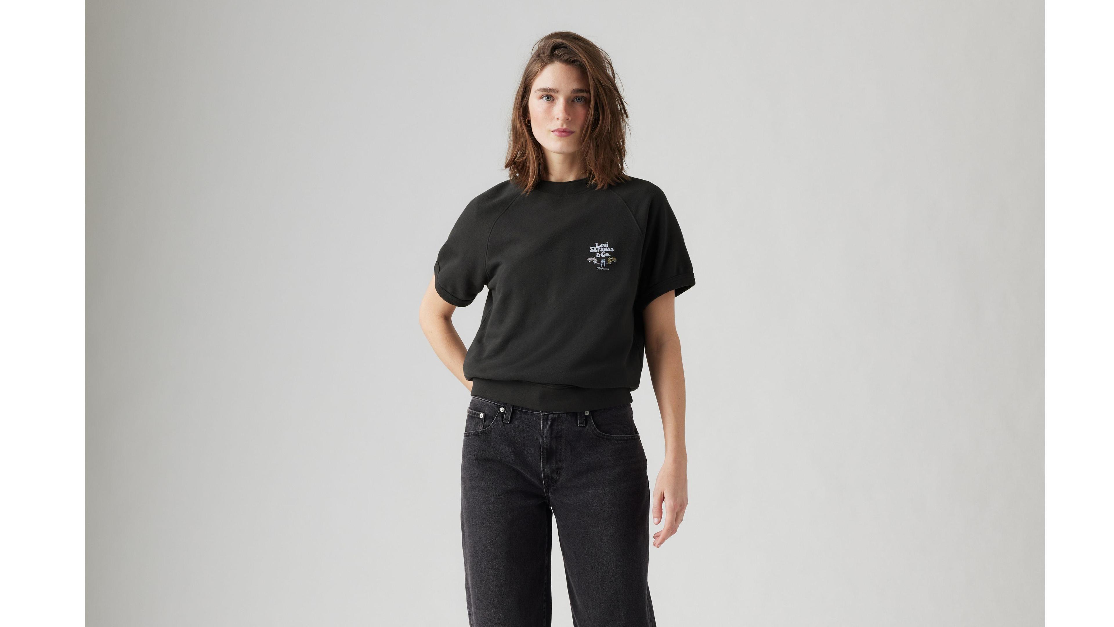 Levi's Marina Short Sleeve Crewneck Sweatshirt - Women's Product Image