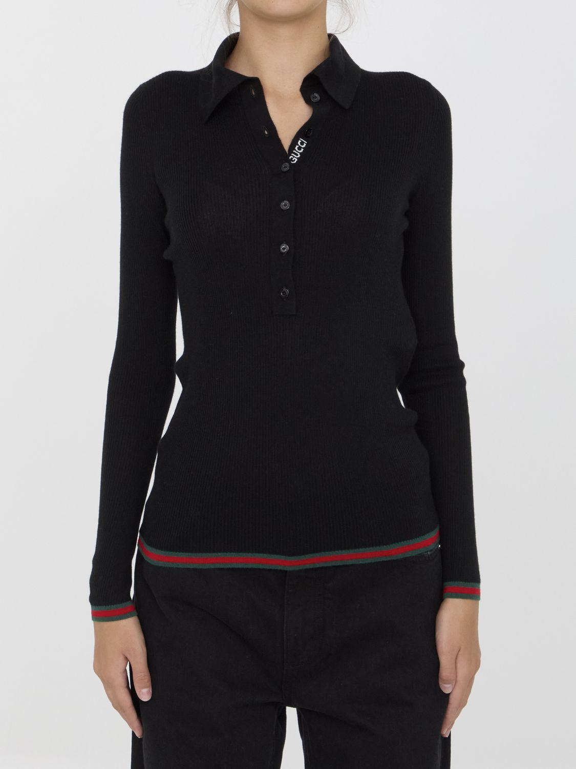 Cashmere And Silk Jumper In Black Product Image