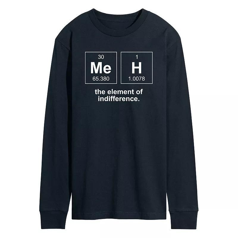 Mens MeH Element Tee Blue Product Image