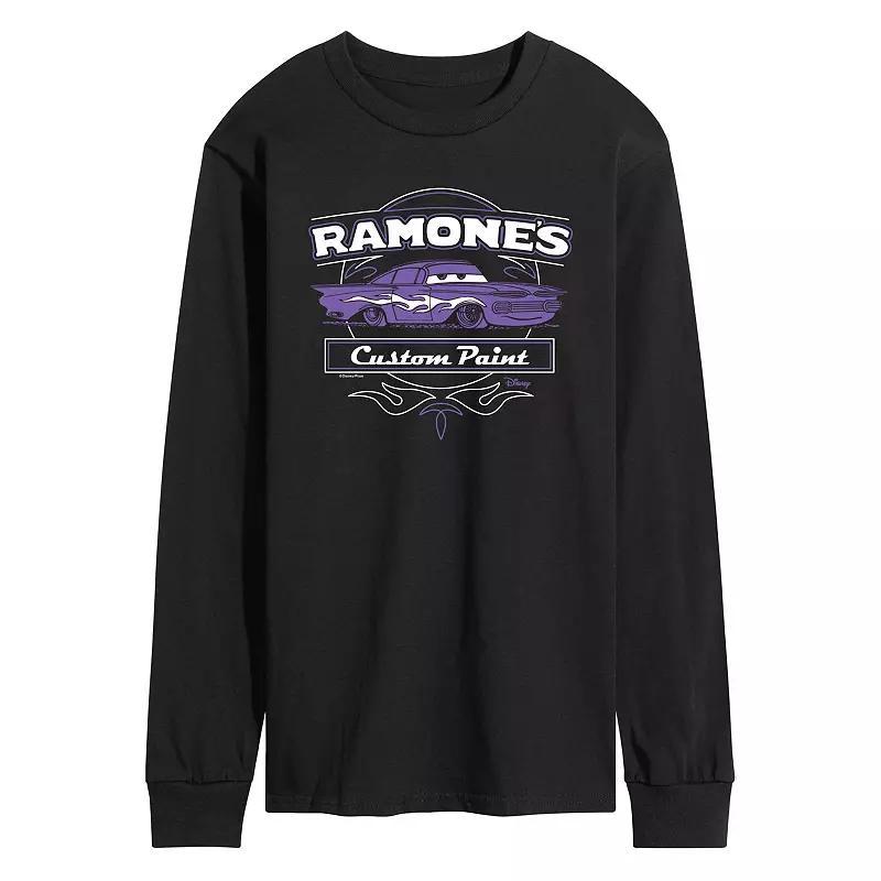 Disney / Pixars Cars Ramones Mens Customer Paint Long Sleeve Graphic Tee Product Image