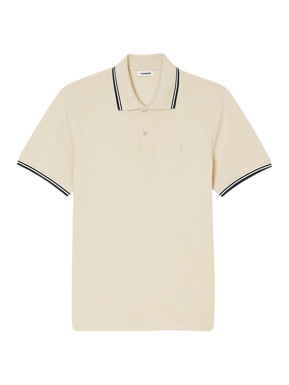 Mens Cotton Piqu Polo Shirt Product Image