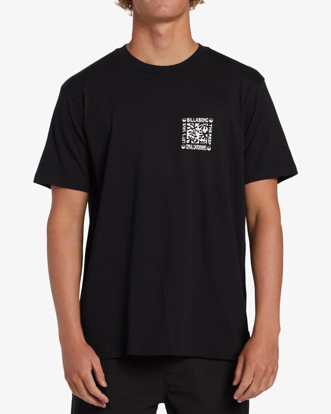 Coral Gardeners Horizon T-Shirt - Black Male Product Image