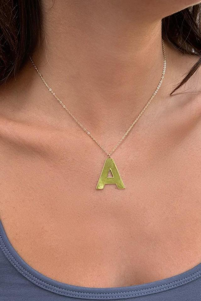 Necklace with letter Product Image