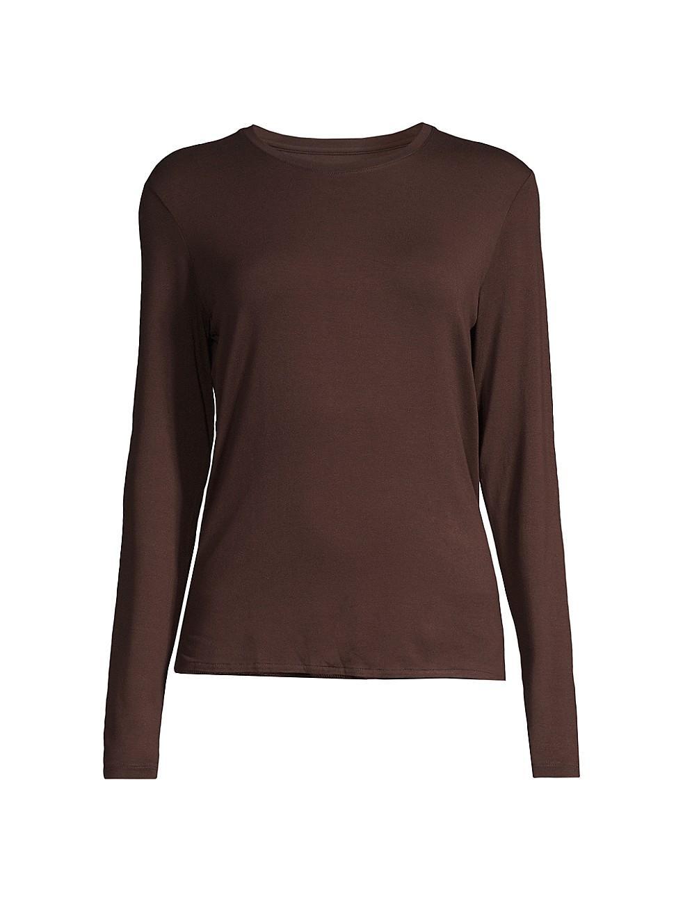 Womens Soft Touch Long Sleeve Tee Product Image