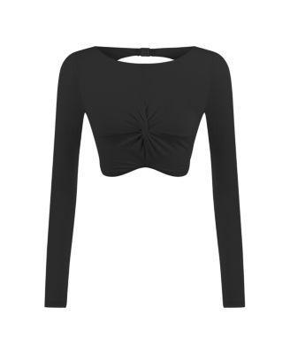 Women's Crop Top with Knot Product Image