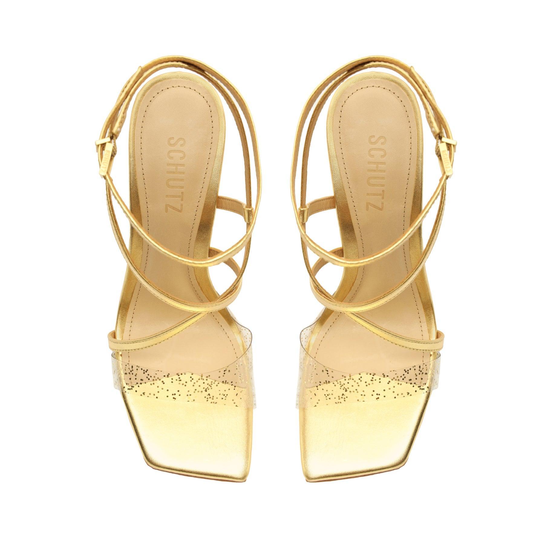 Aisha Leather & Vinyl Sandal Female Product Image