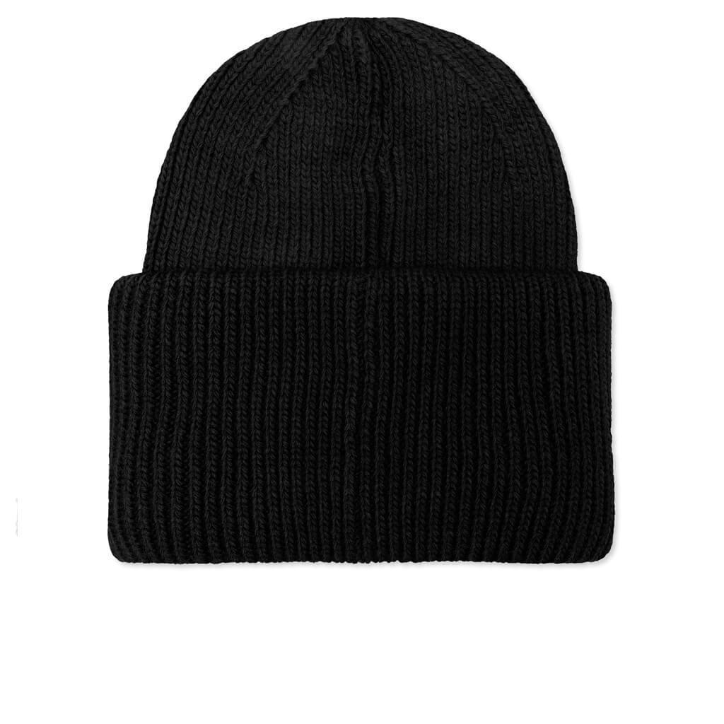 Oversized Beanie - Black Male Product Image