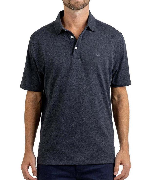 Rainforest Heather Classic Short Sleeve Polo Shirt Product Image