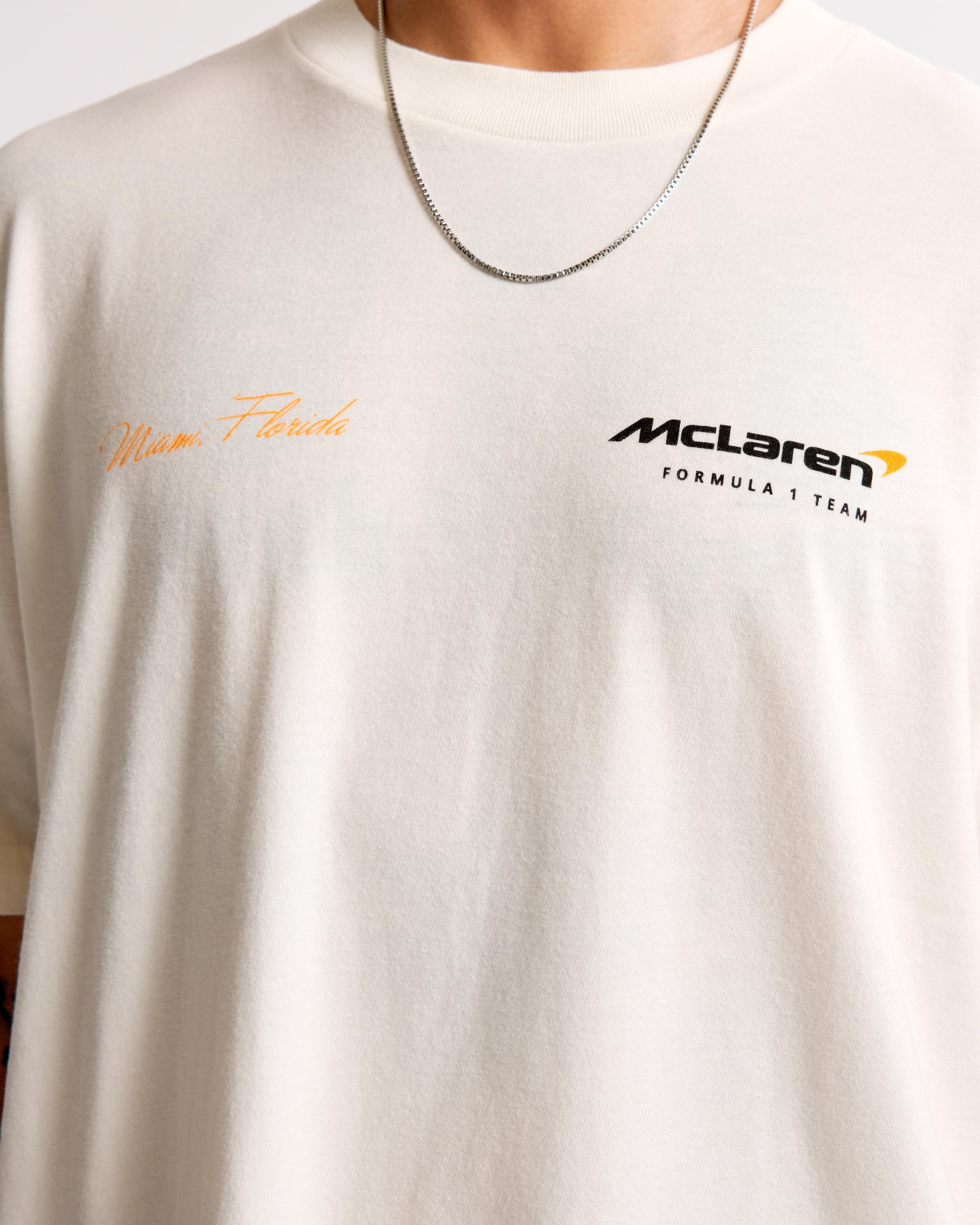 McLaren Vintage-Inspired Graphic Tee Product Image