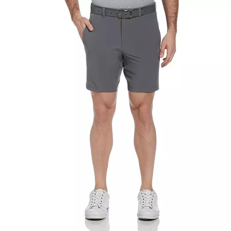 Mens Grand Slam 8 Golf Shorts with Elastic Back Vintage Blue Product Image