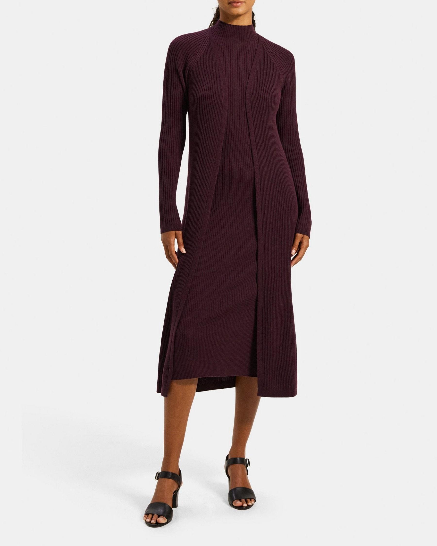 Long Cardigan in Merino Wool product image