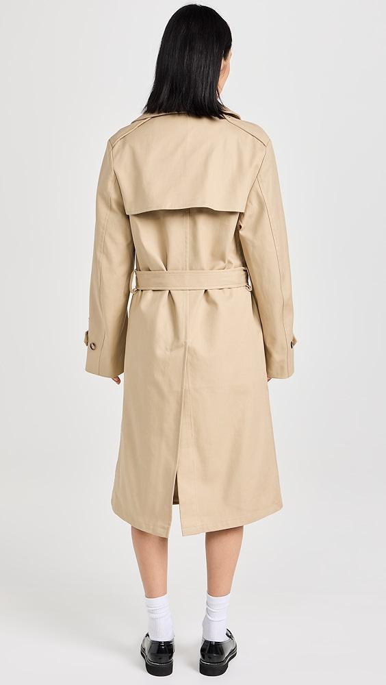 HOMMEGIRLS Classic Khaki Trench Coat | Shopbop Product Image