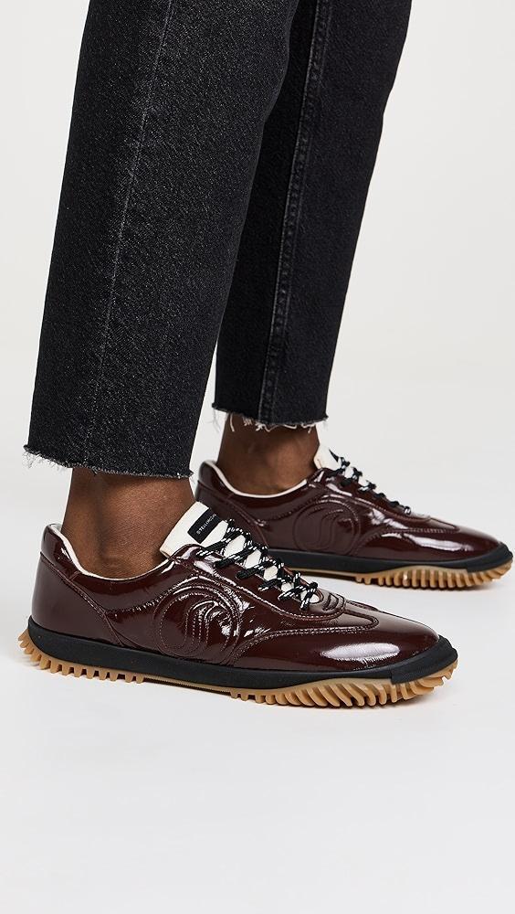 Stella McCartney S-Wave Sport Wrinkly Shiny Alt Mat Sneakers | Shopbop Product Image