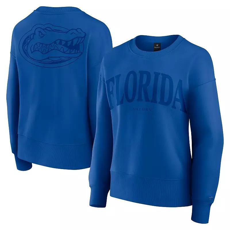 Womens Fanatics Royal Florida Gators Supersoft Flow Fleece Pullover Sweatshirt Product Image