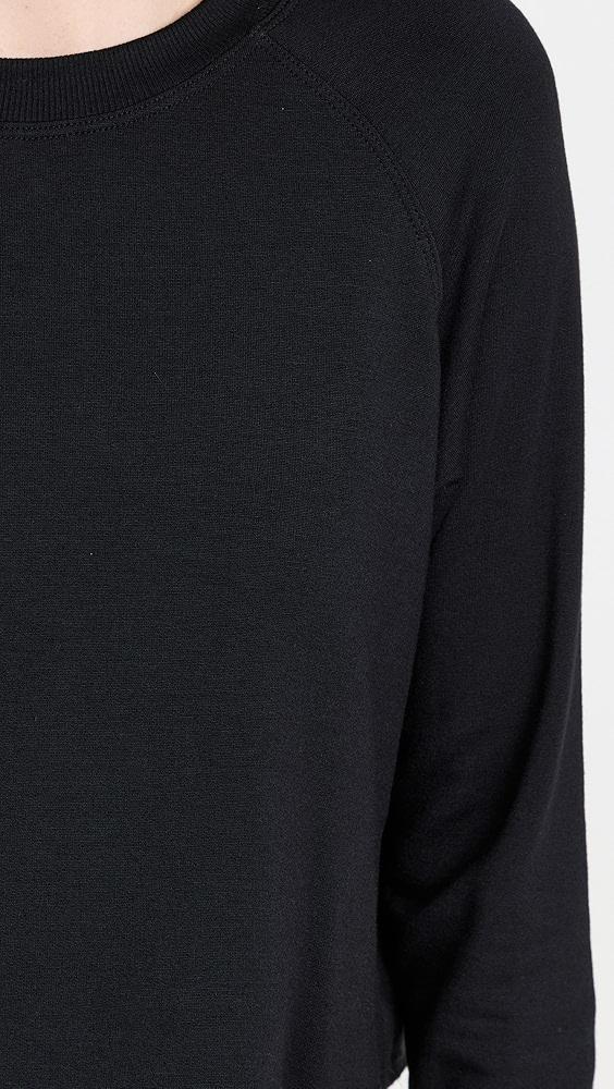 Splits59 Warm Up Crop Fleece Sweatshirt | Shopbop Product Image