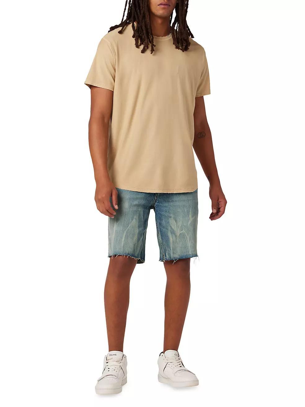 Kirk Distressed Cut-Off Shorts Product Image