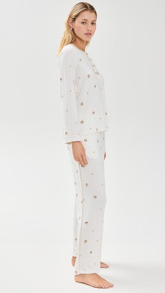 Sea Orla Sleepwear Henley PJ Set | Shopbop Product Image