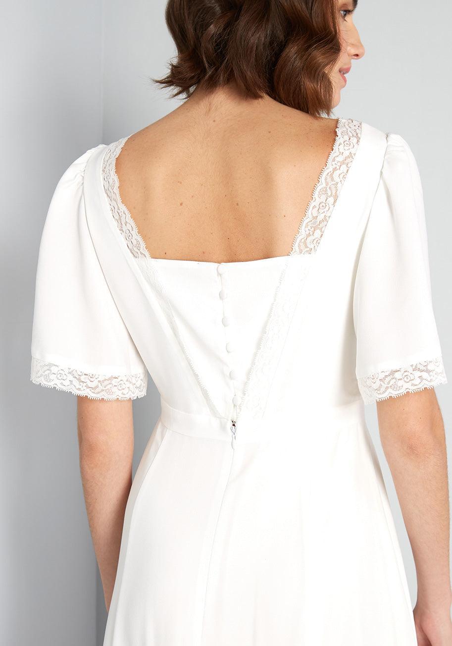 Lace You Down the Aisle Maxi Dress Product Image