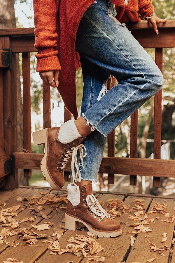 The Remi Bootie In Brown Product Image