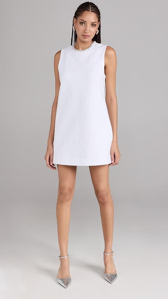 AREA Crystal Heart Back Dress | Shopbop Product Image