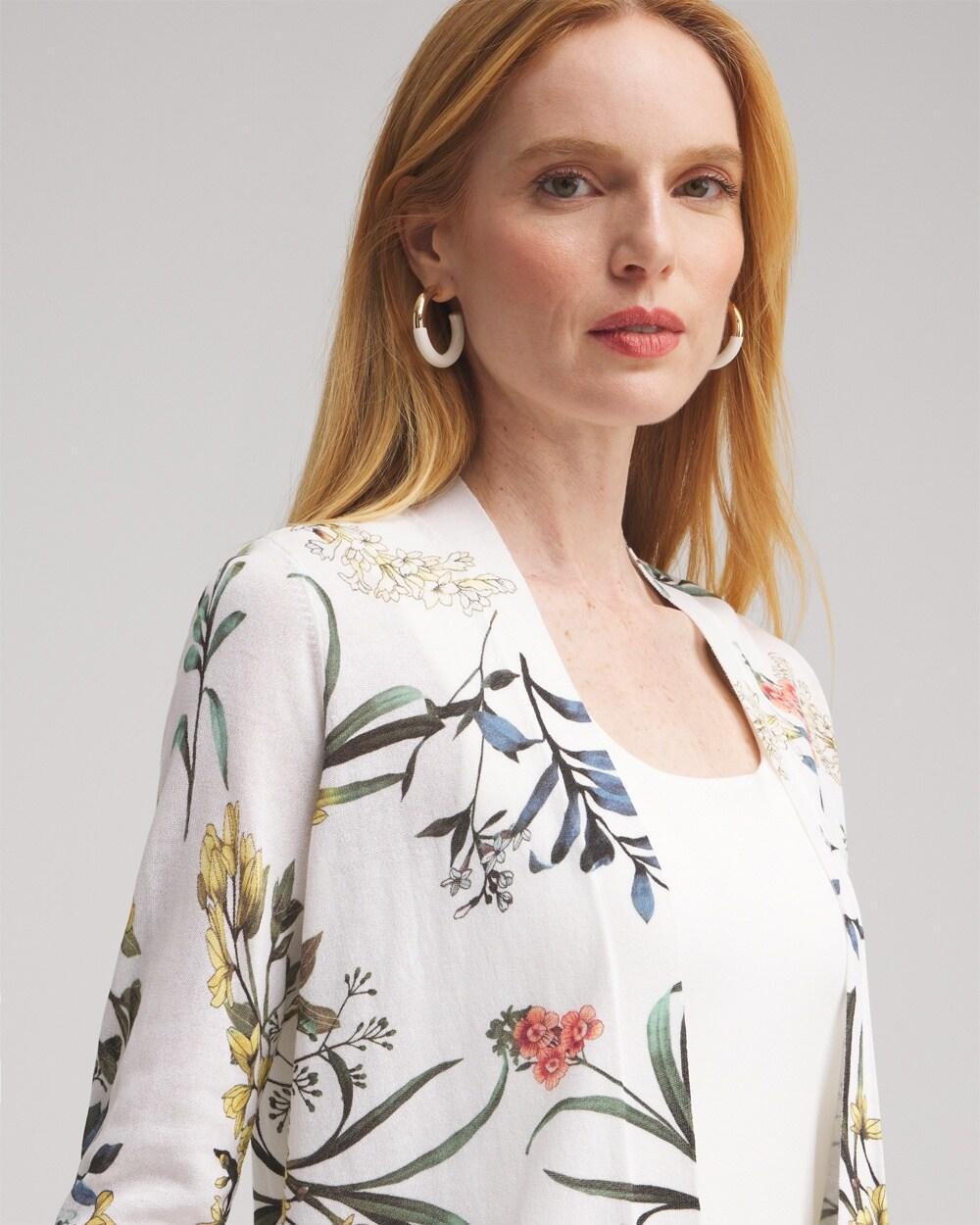 Summer Romance Floral Cardigan Product Image