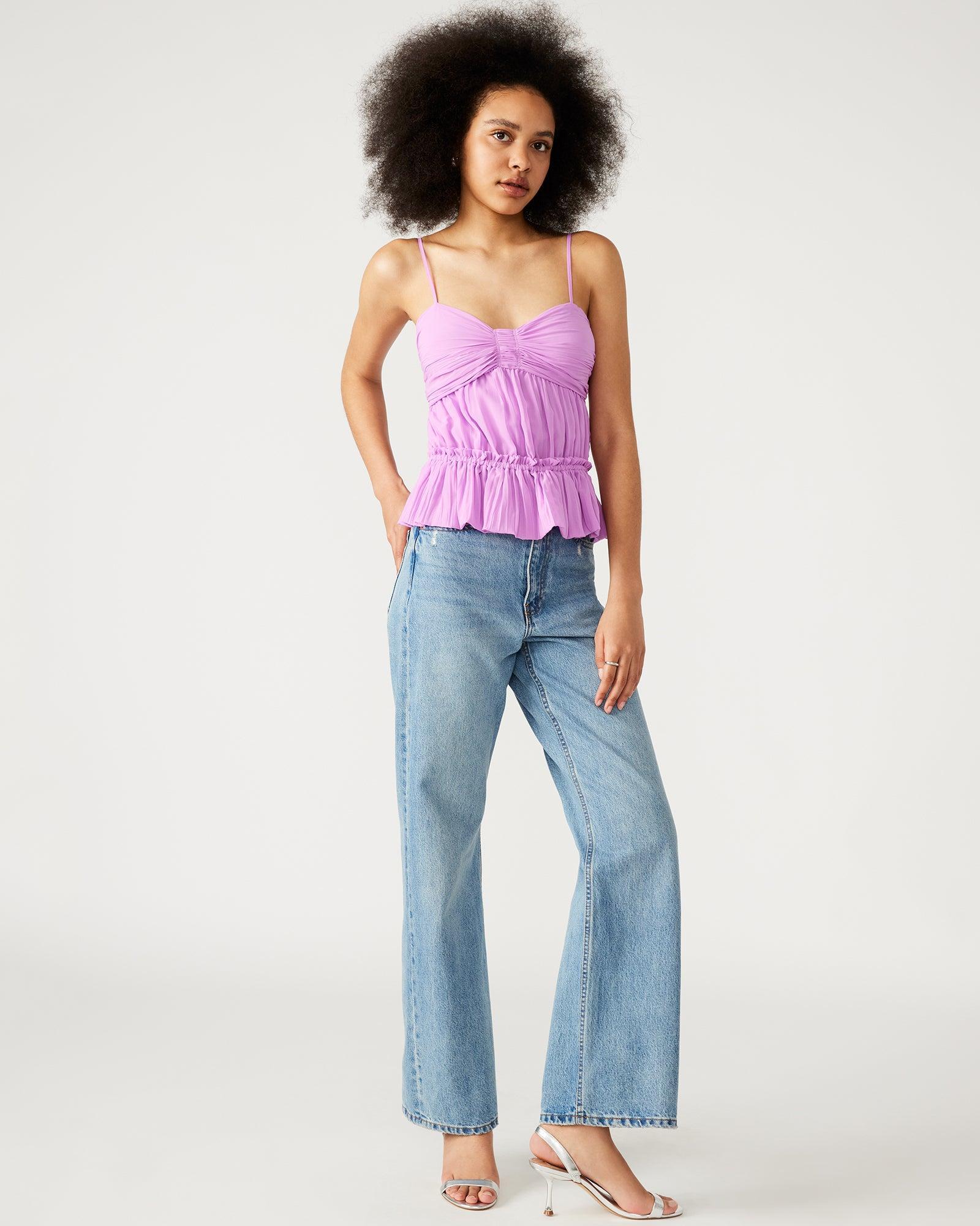 SOLANGE TOP PURPLE Female Product Image