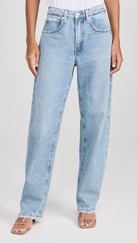 FRAME Low Slung Barrel Jeans | Shopbop Product Image