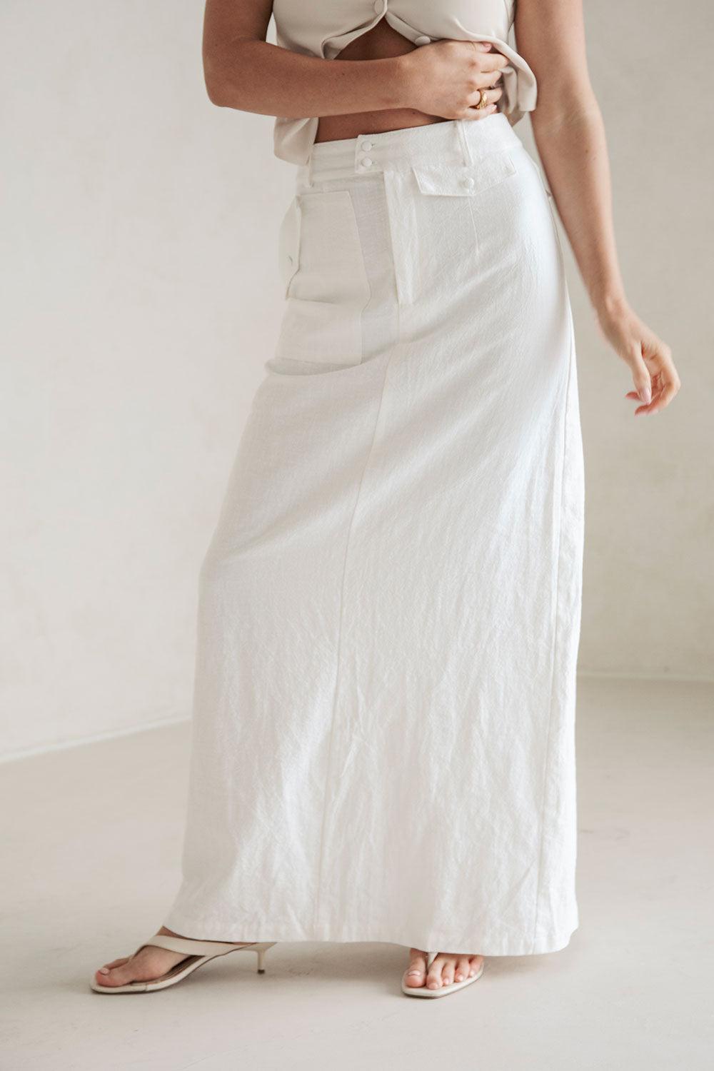 Mahli Skirt - White Product Image