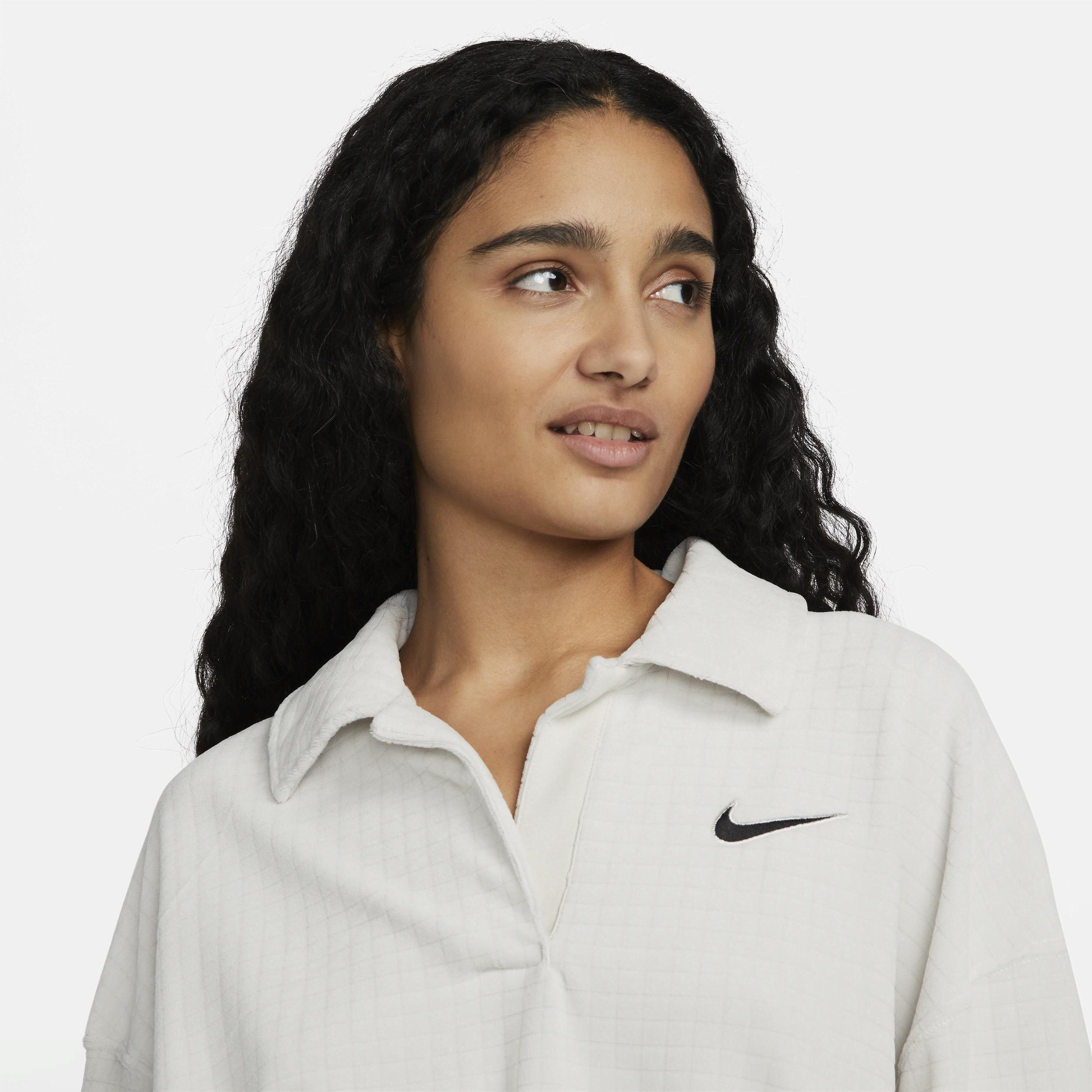 Women's Nike Sportswear Velour Polo Product Image