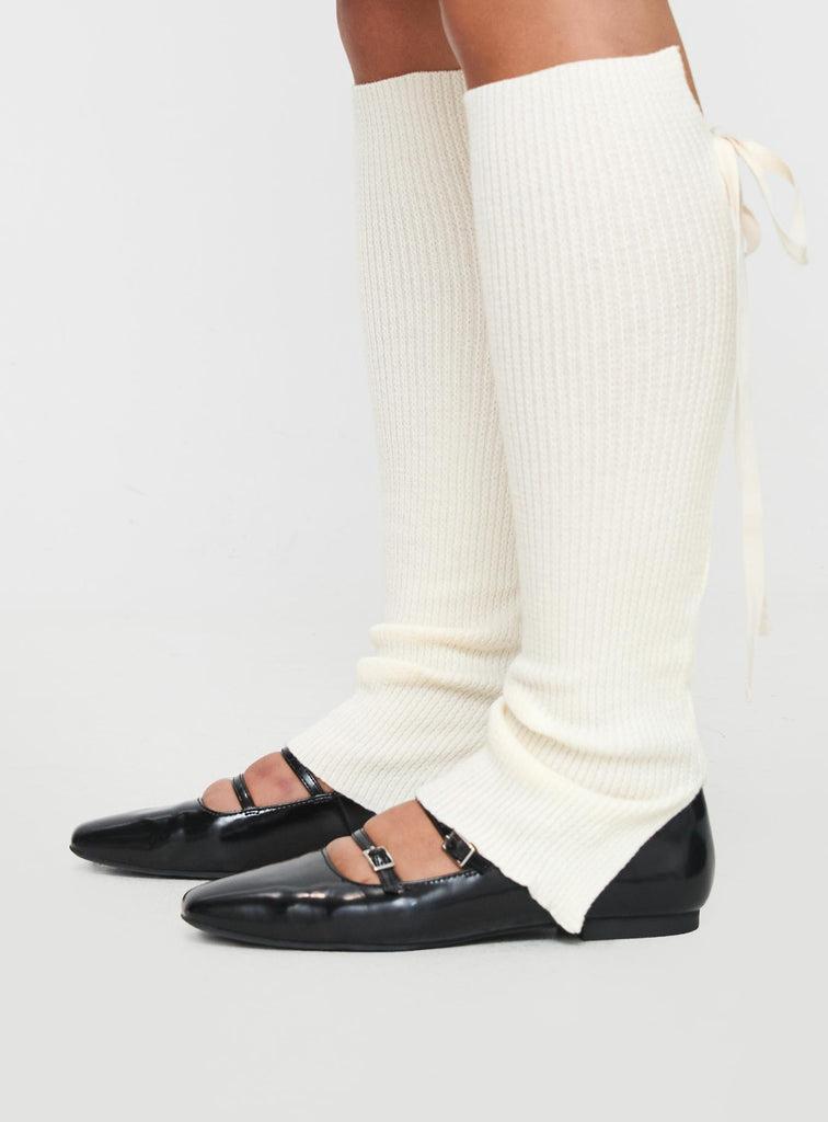 Swan Lake Leg Warmers Cream Product Image