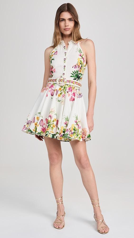 Hemant and Nandita Short Dress with Buckle Belt | Shopbop Product Image