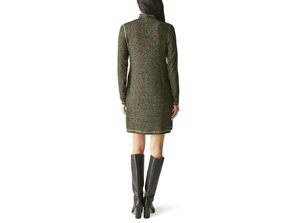 Michael Stars Olivia Sparkle Mock Neck Dress Women's Dress Product Image