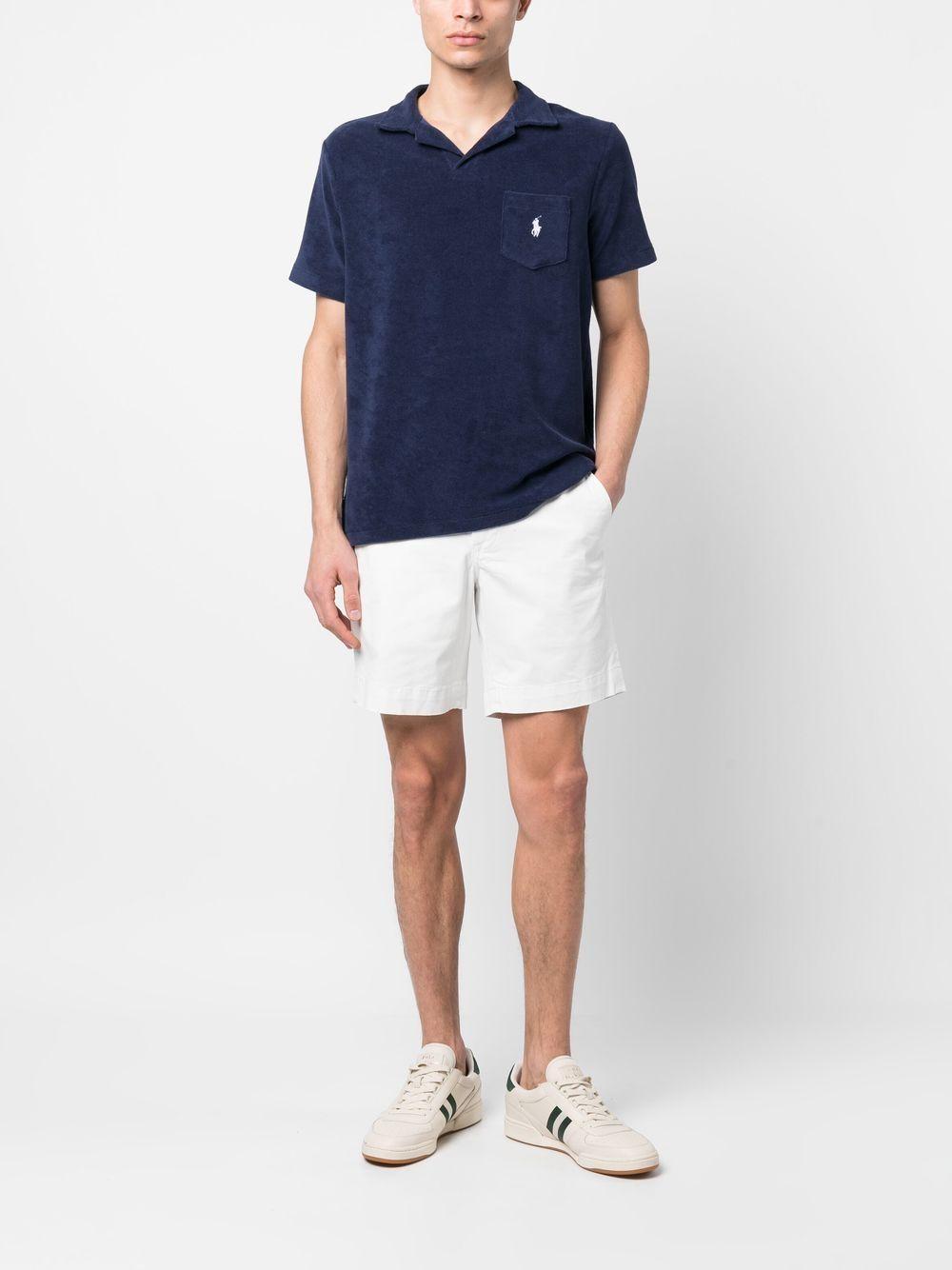 Terry Polo Shirt In Newport Navy Product Image